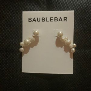 Pearl ear cuff - never worn